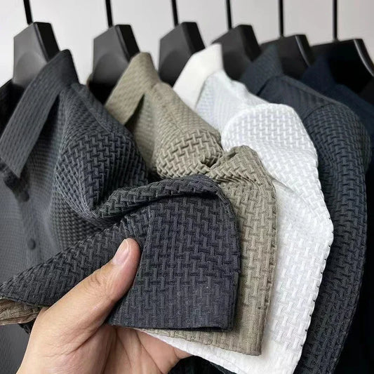 Men's Summer Polo Shirt - Elevate Your Casual Look with Breathable Comfort