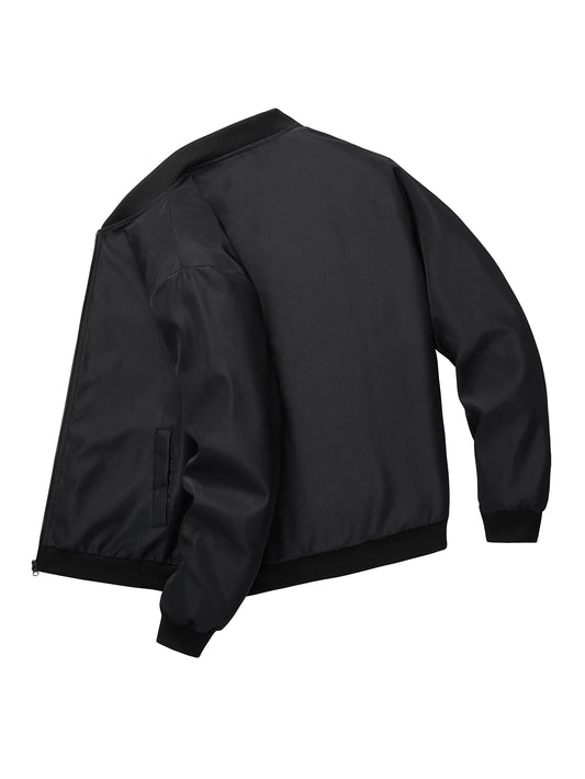Men's Baseball Collar Casual Jacket