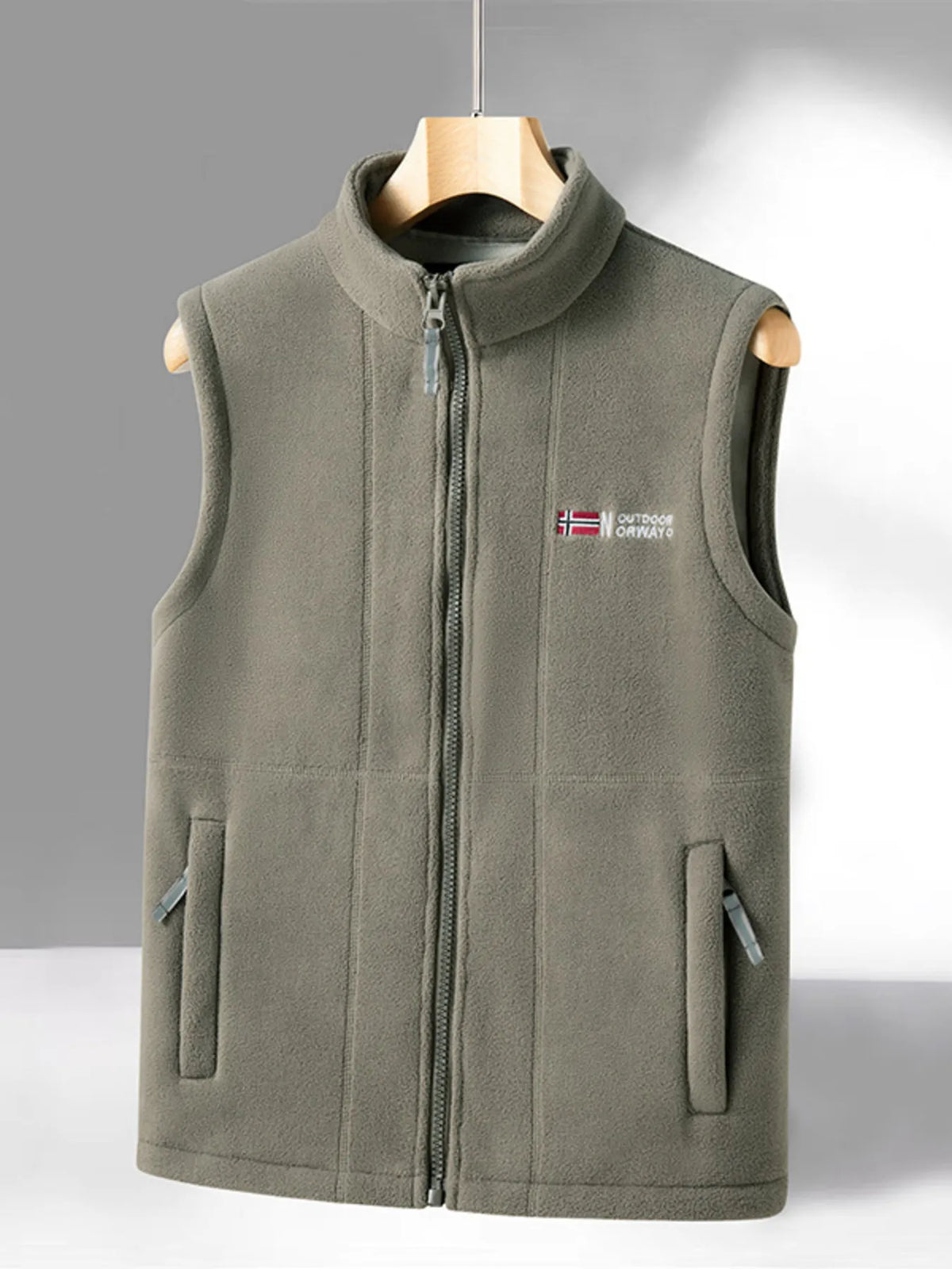 Men's Zip Up Vest