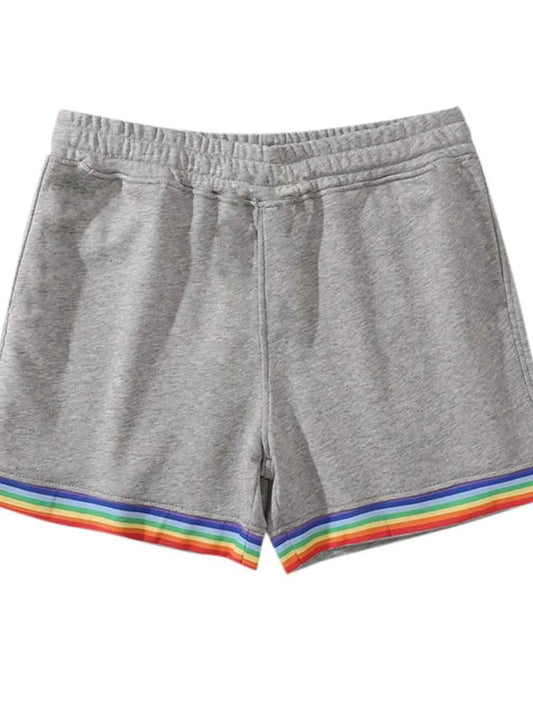 Men's Full Size Elastic Waist Shorts Plus Size