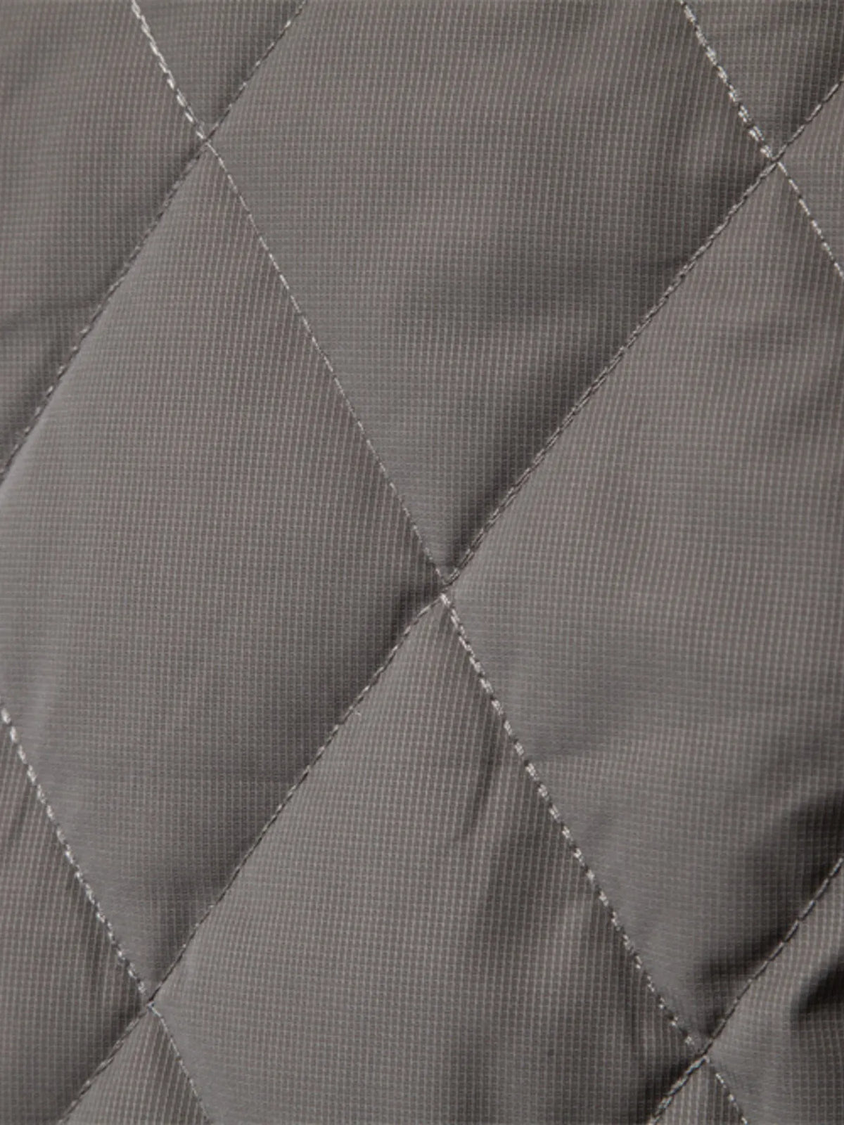 Men's Quilted Snap Down Long Sleeve Jacket