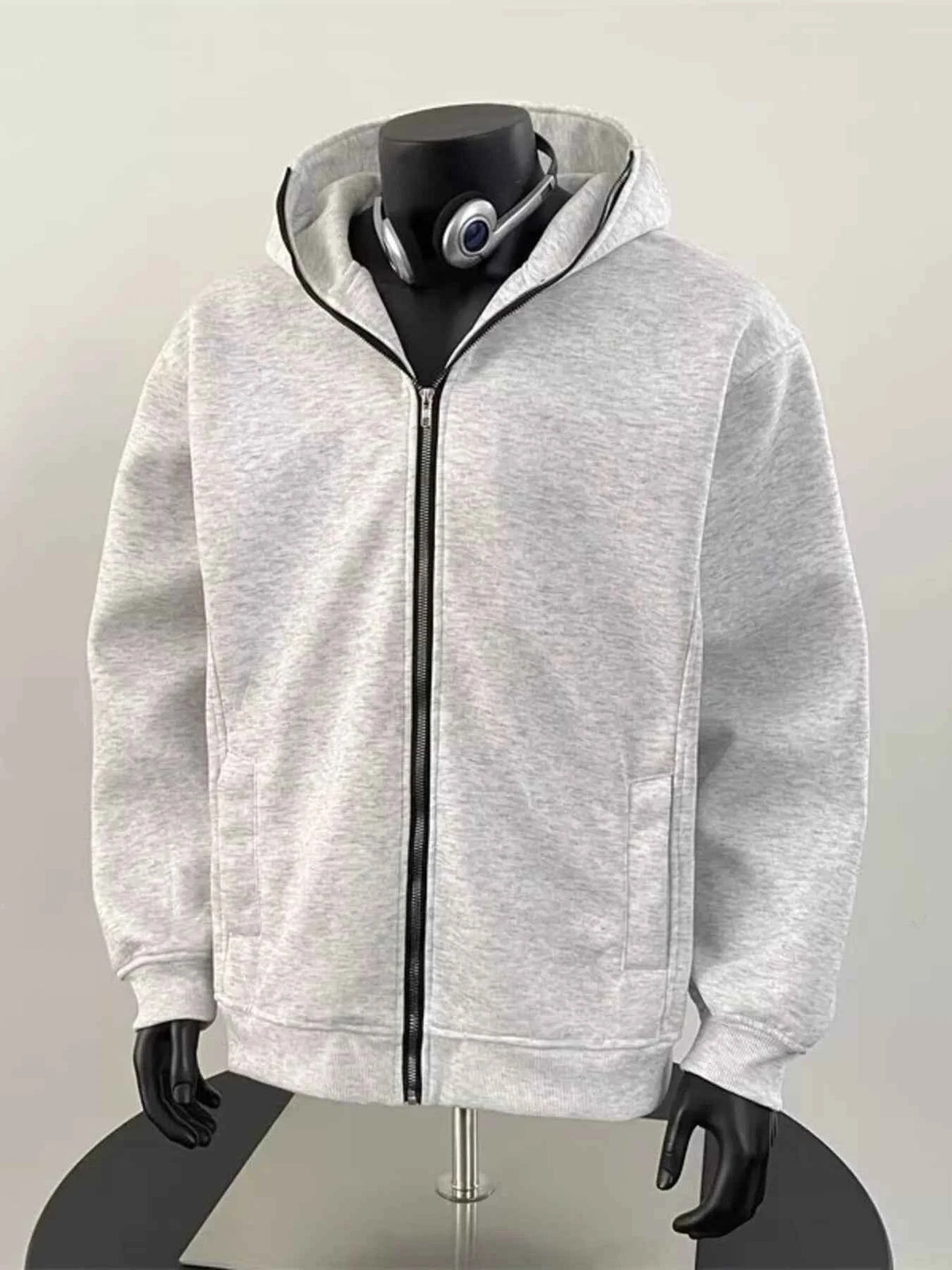 Men's Zip Up Long Sleeve Hoodie