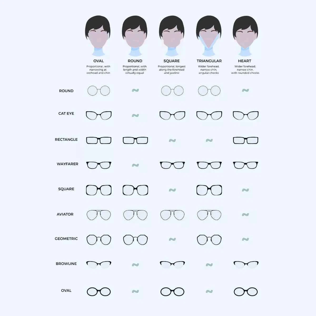 Bat-Wing Shaped Gothic Sunglasses