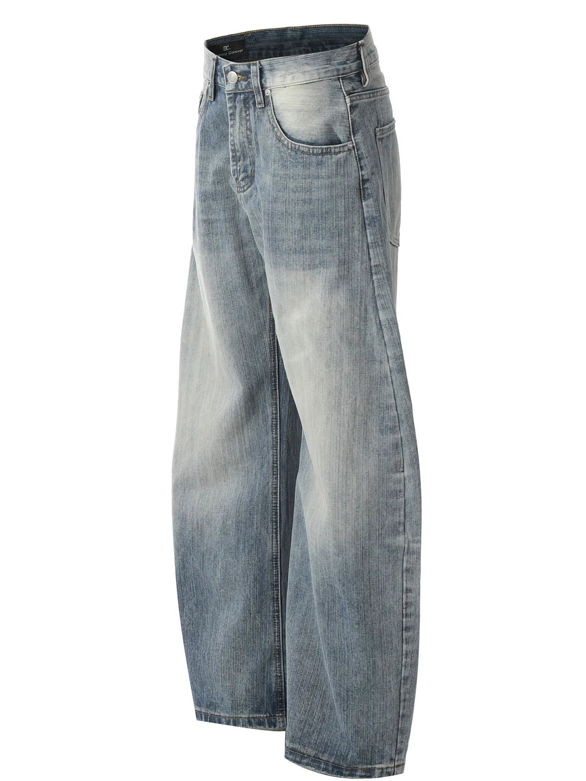 Men's Wide Leg Relaxed Fit Jeans