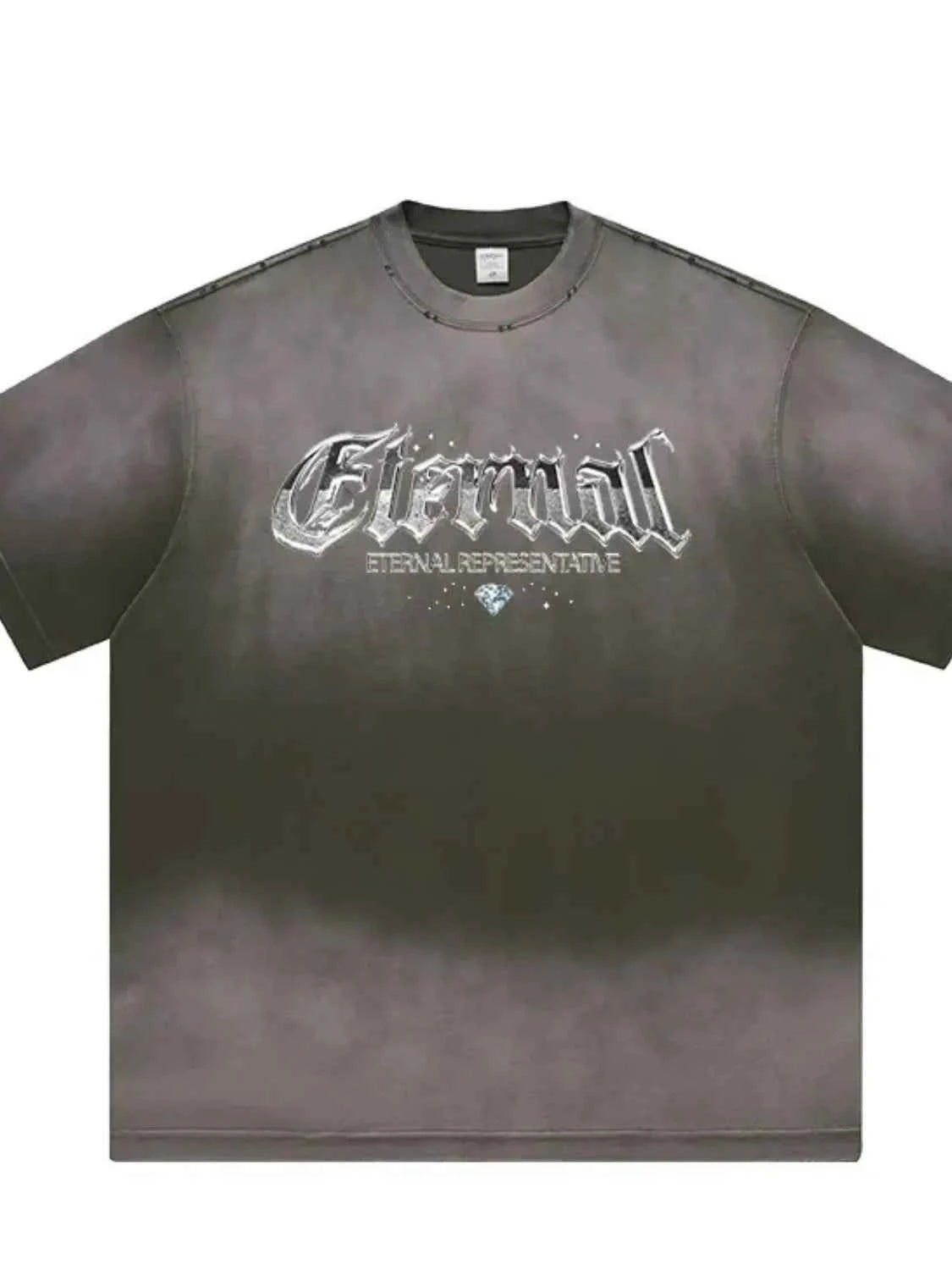 Men's Graphic Round Neck Short Sleeve T-Shirt