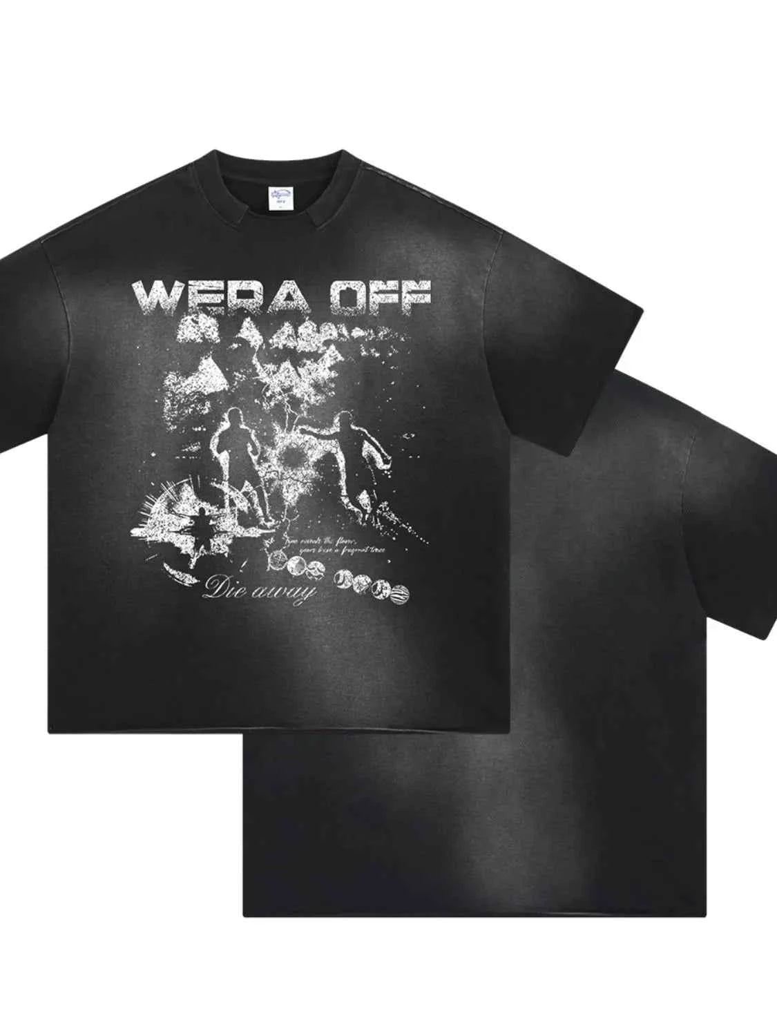 Men's Graphic Round Neck Half Sleeve T-Shirt