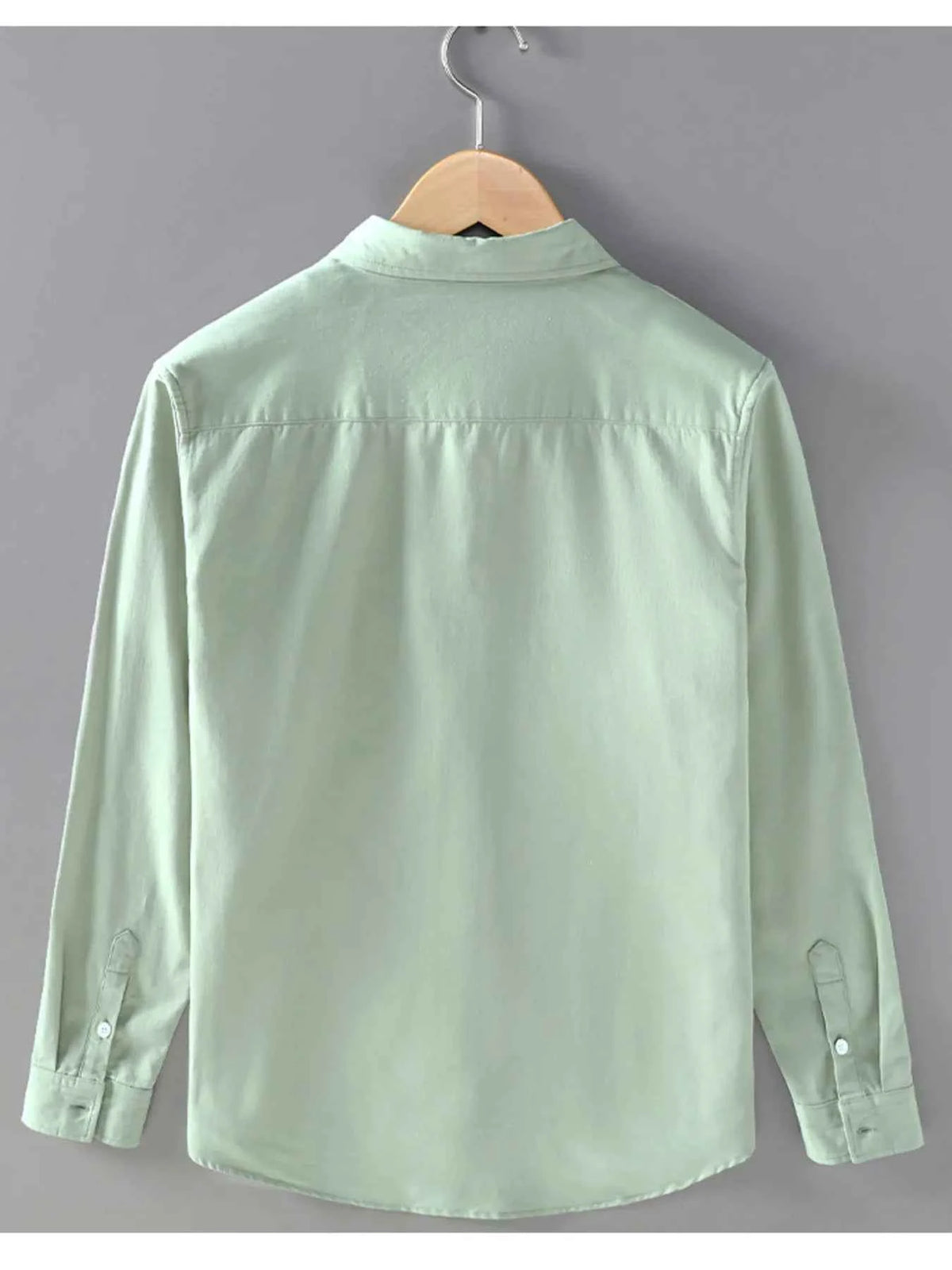 Men's Plus Size Button Up Long Sleeve Shirt