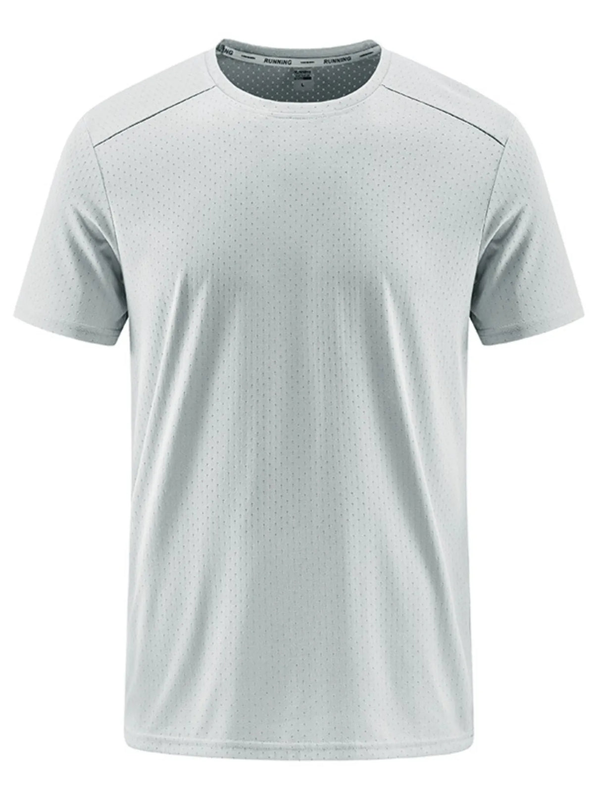 Men's Plus Size Round Neck Short Sleeve Active T-Shirt