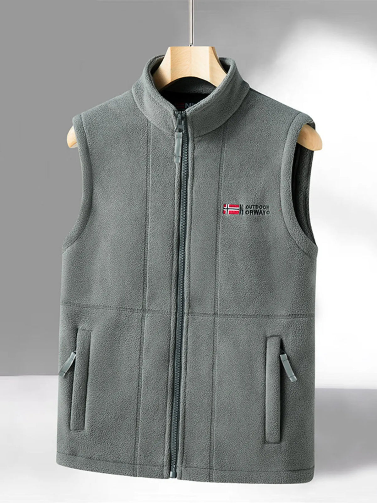 Men's Zip Up Vest