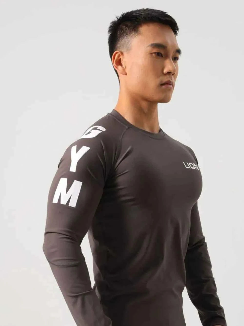Men's Round Neck Long Sleeve T-Shirt