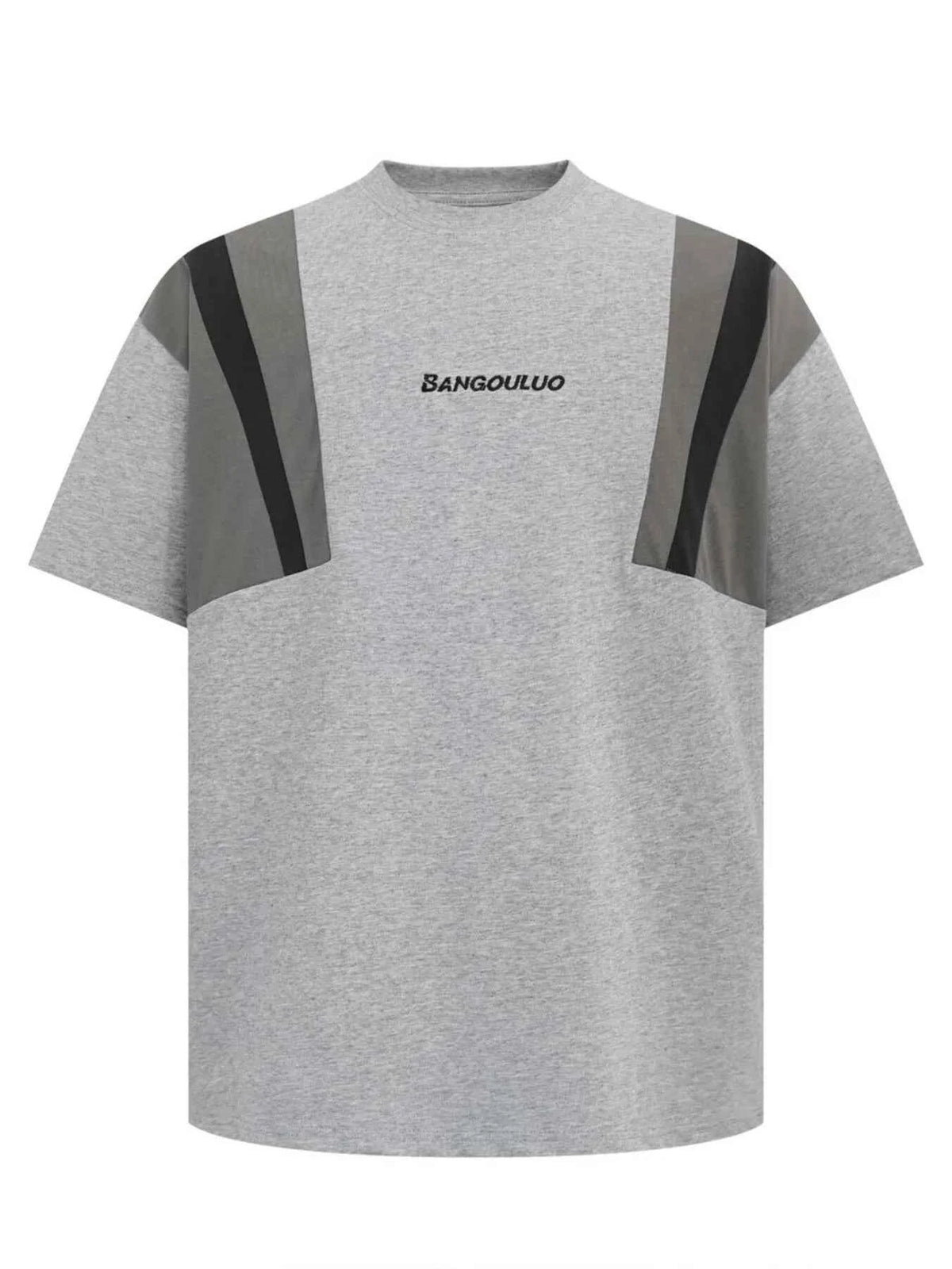 Men's Contrast Short Sleeve Oversized T-Shirt