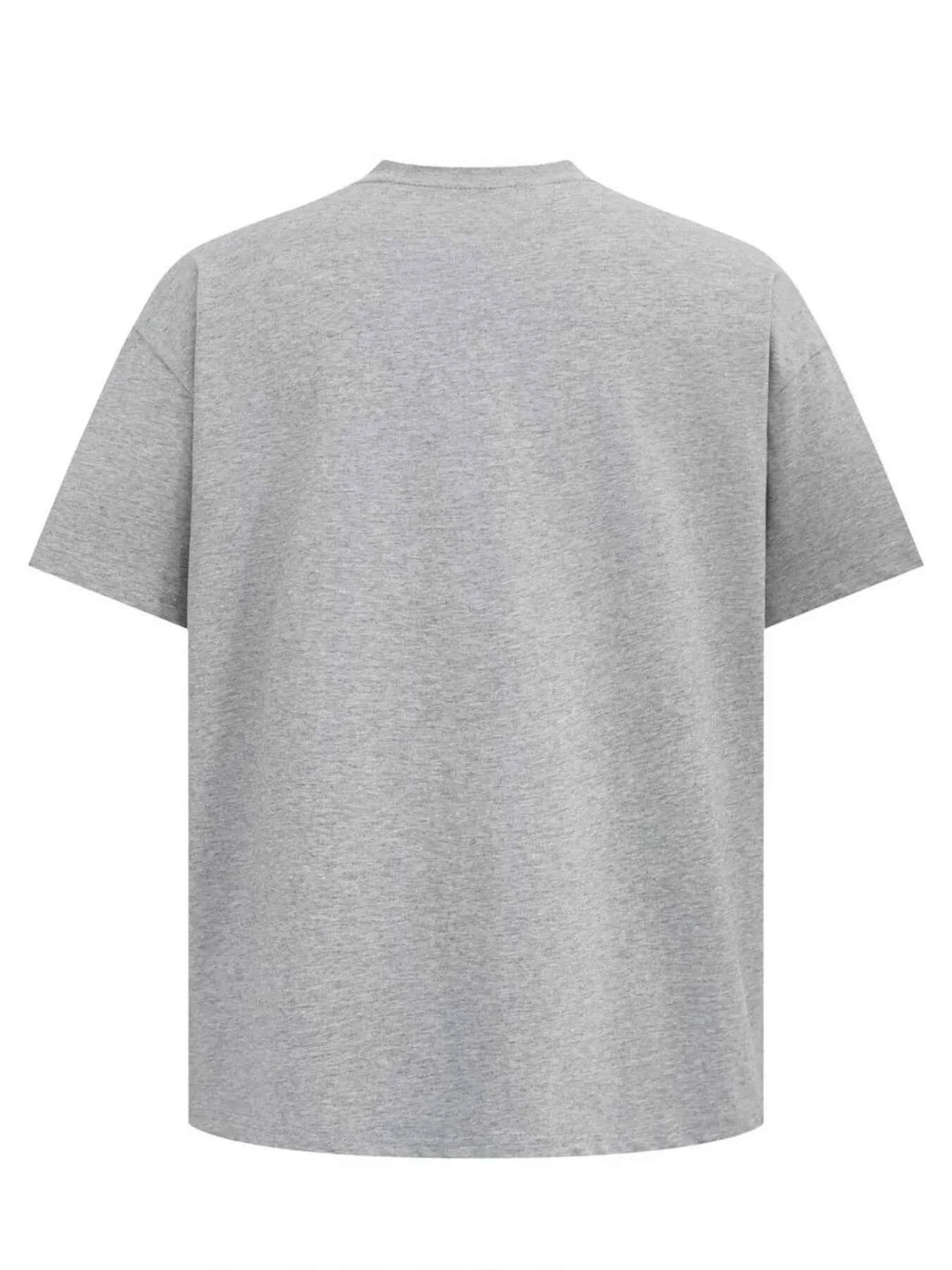 Men's Contrast Short Sleeve Oversized T-Shirt