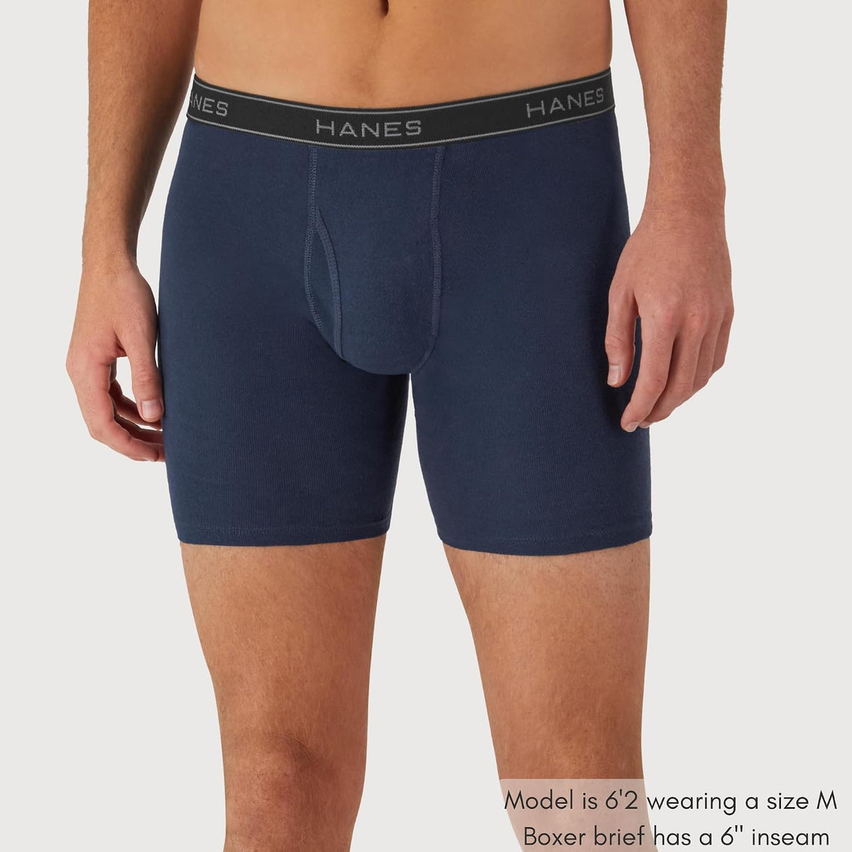 Hanes Men's Cool Cotton Boxer Briefs