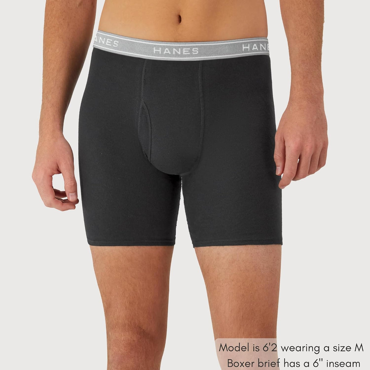 Hanes Men's Cool Cotton Boxer Briefs
