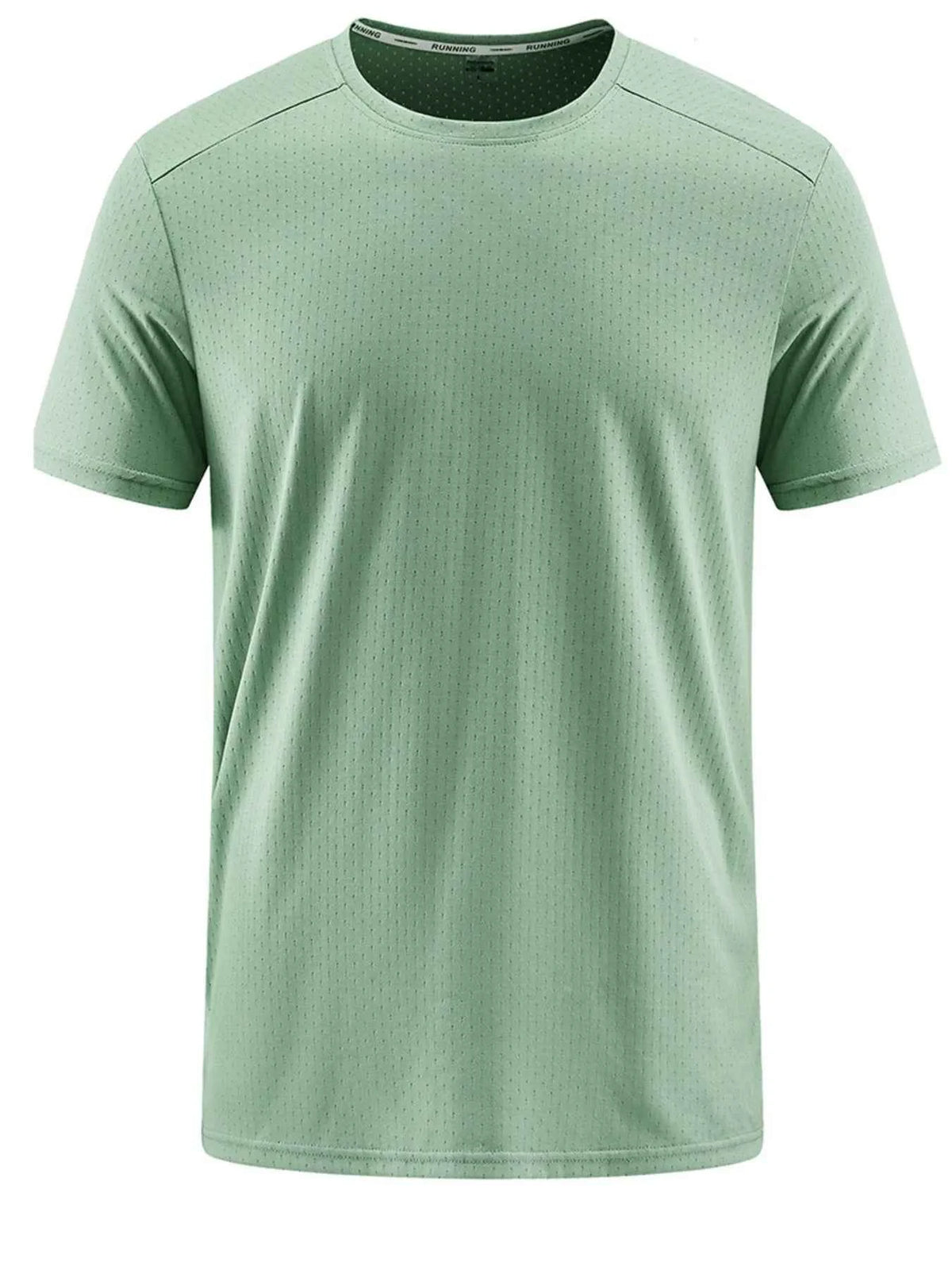 Men's Plus Size Round Neck Short Sleeve Active T-Shirt
