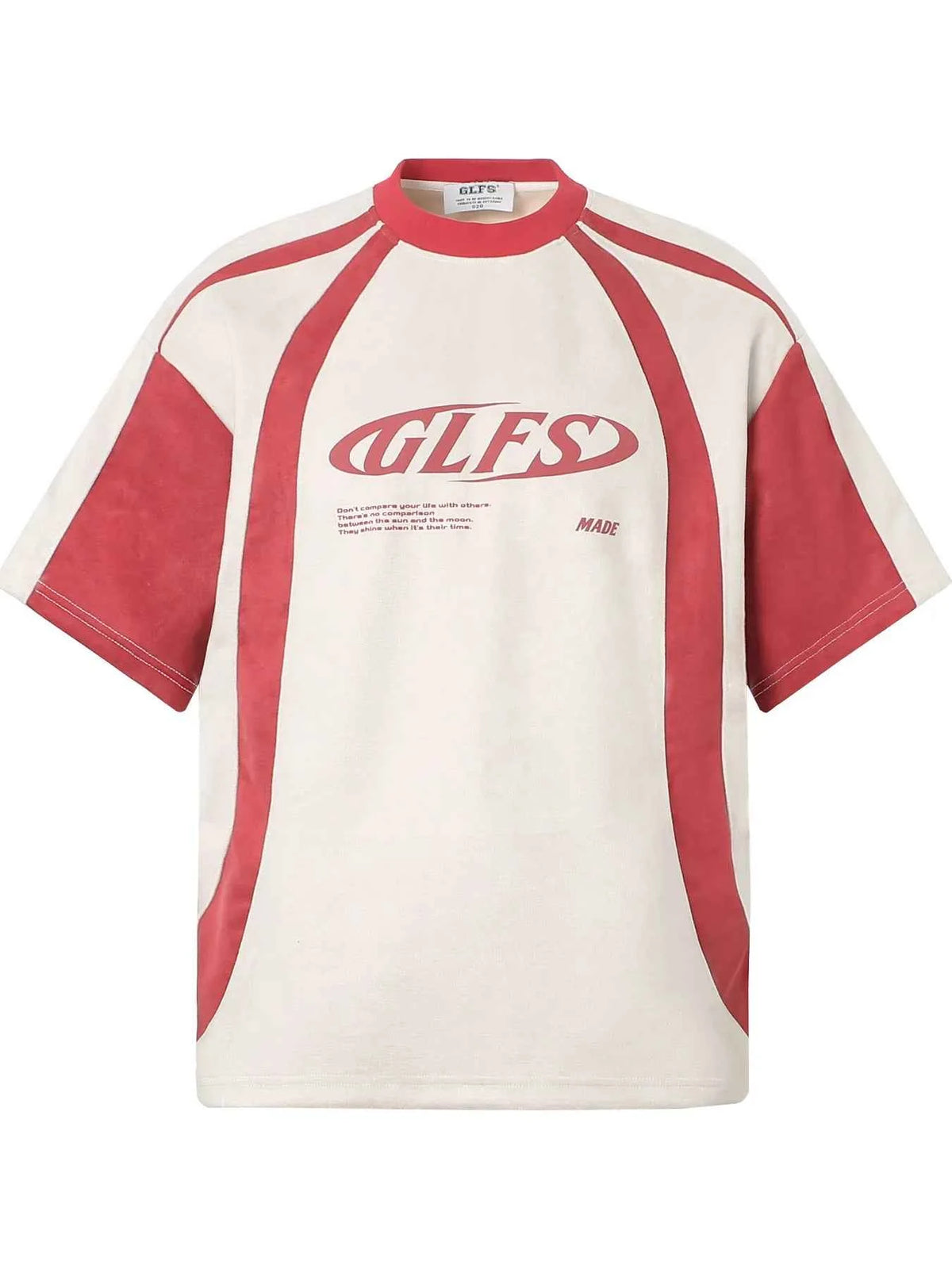 Men's Contrast Raglan Short Sleeve T-Shirt