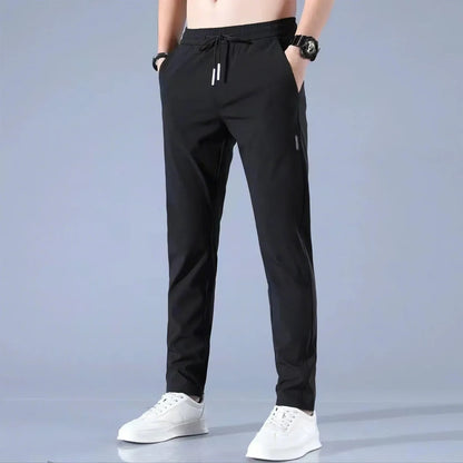 Men's Ice Silk Fast-Dry Stretch Casual Pants
