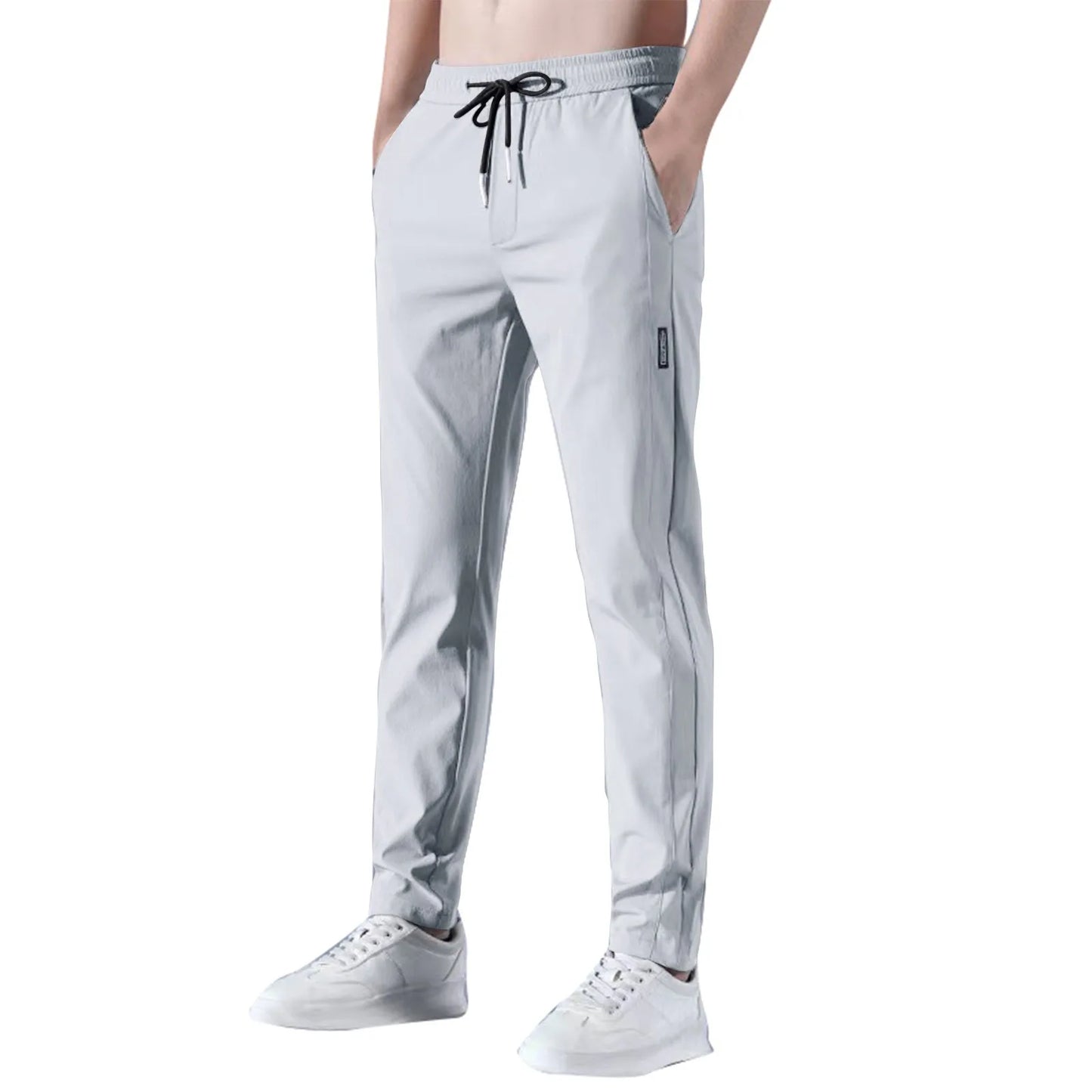 Men's Ice Silk Fast-Dry Stretch Casual Pants