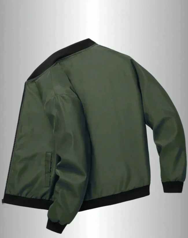 Men's Baseball Collar Casual Jacket