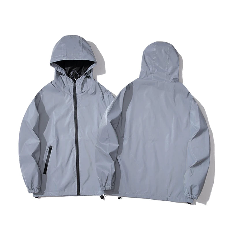 Night Reflective Windbreaker Jacket