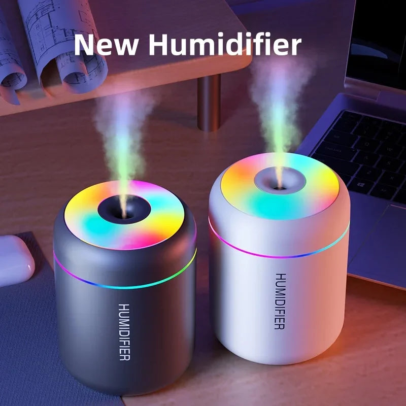 180ml Mini USB Aroma Humidifier - Ultrasonic Mist Diffuser