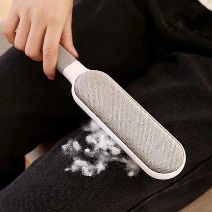 Double-Sided Pet Hair Lint Brush - Reusable Electrostatic Remover