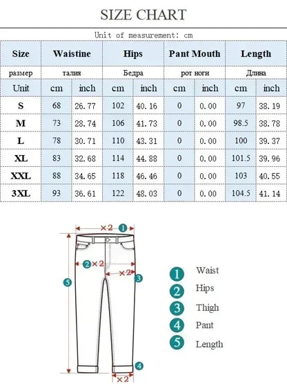 Men's Korean Streetwear Wide Leg Jeans