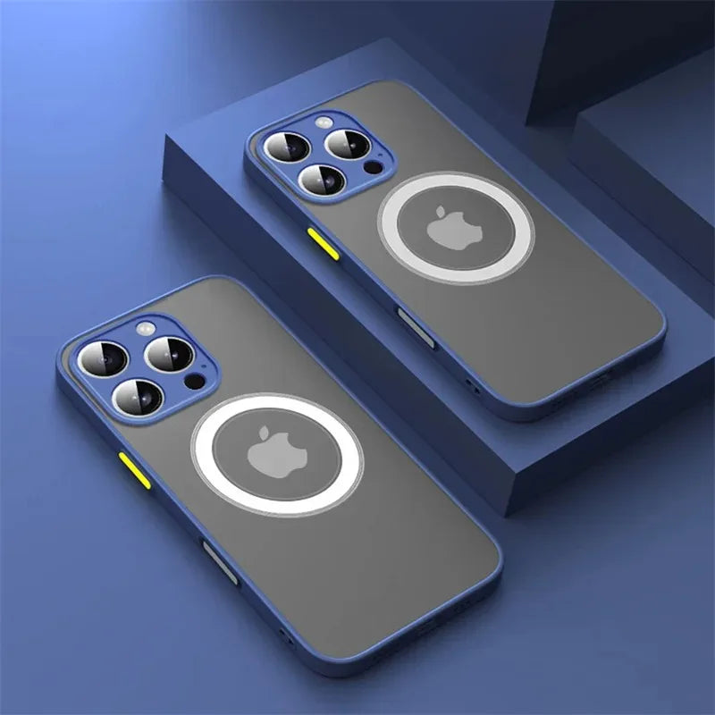 MagSafe Armor Matte iPhone Case - Dual-Layer Drop Protection