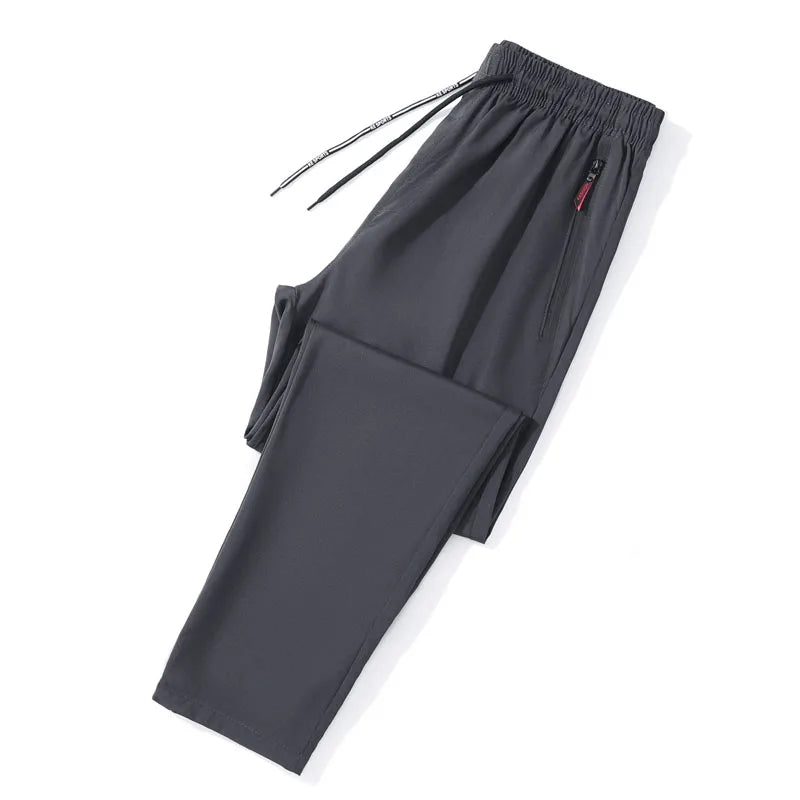Men's Slim-Fit Elastic Waist Jogger Pants