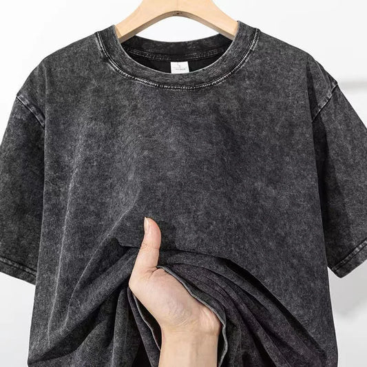 Men's Heavy Cotton Vintage Washed Tee