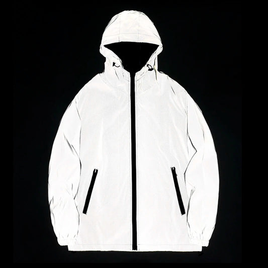 Night Reflective Windbreaker Jacket