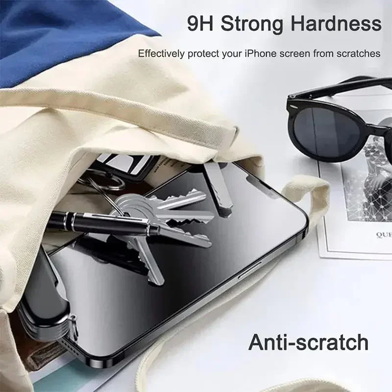 Anti-Spy Privacy Screen Protector for iPhone - Tempered Glass Film