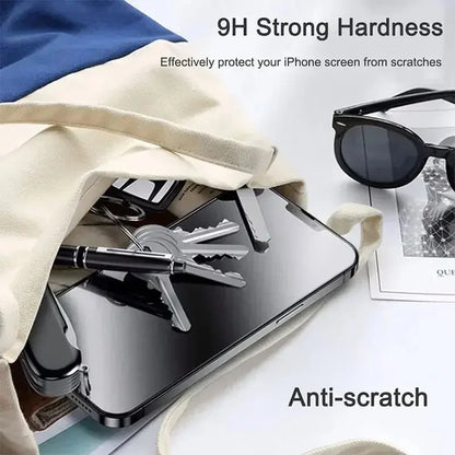Anti-Spy Privacy Screen Protector for iPhone - Tempered Glass Film