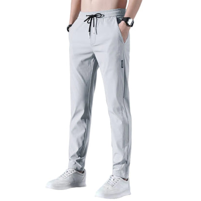 Men's Ice Silk Fast-Dry Stretch Casual Pants