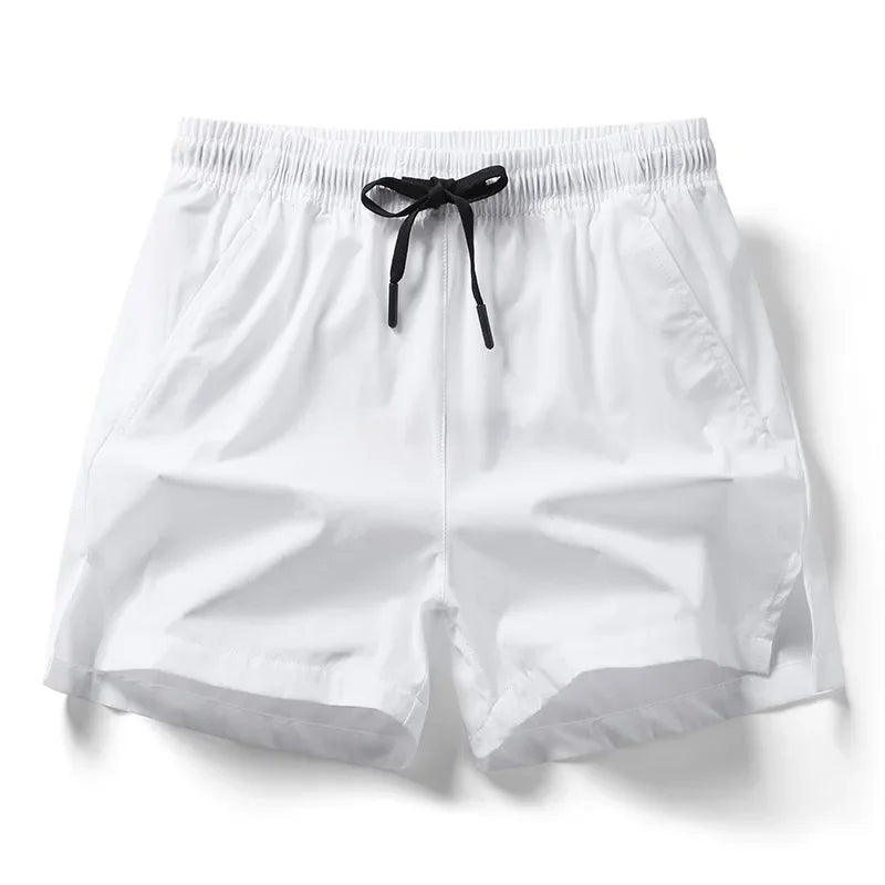 Men's Elastic Waist Sports Shorts - Comfortable & Stylish for Summer Adventures