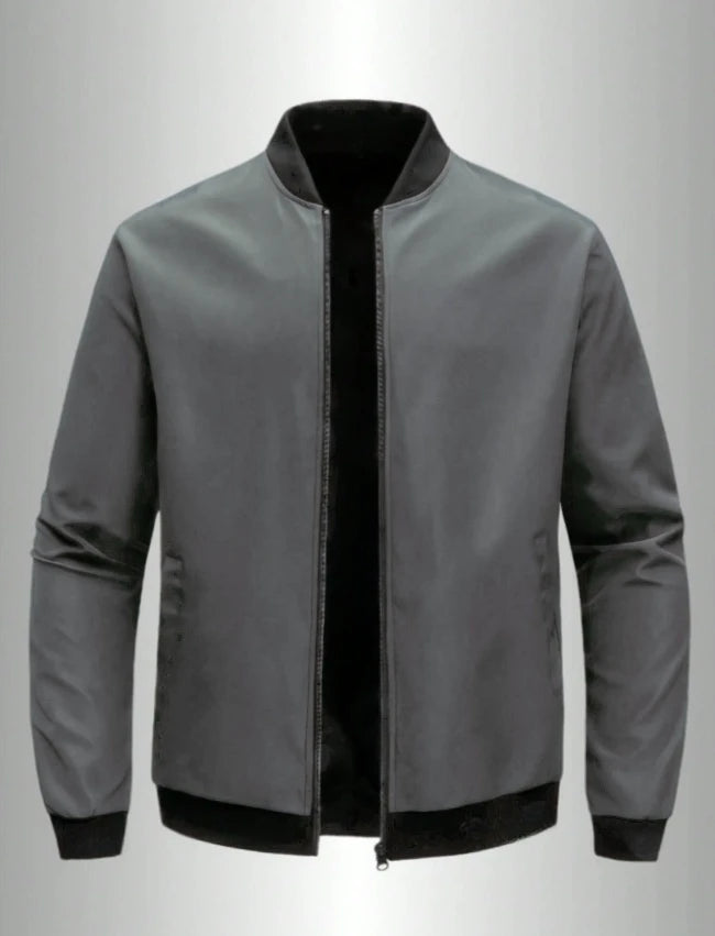 Men's Baseball Collar Casual Jacket