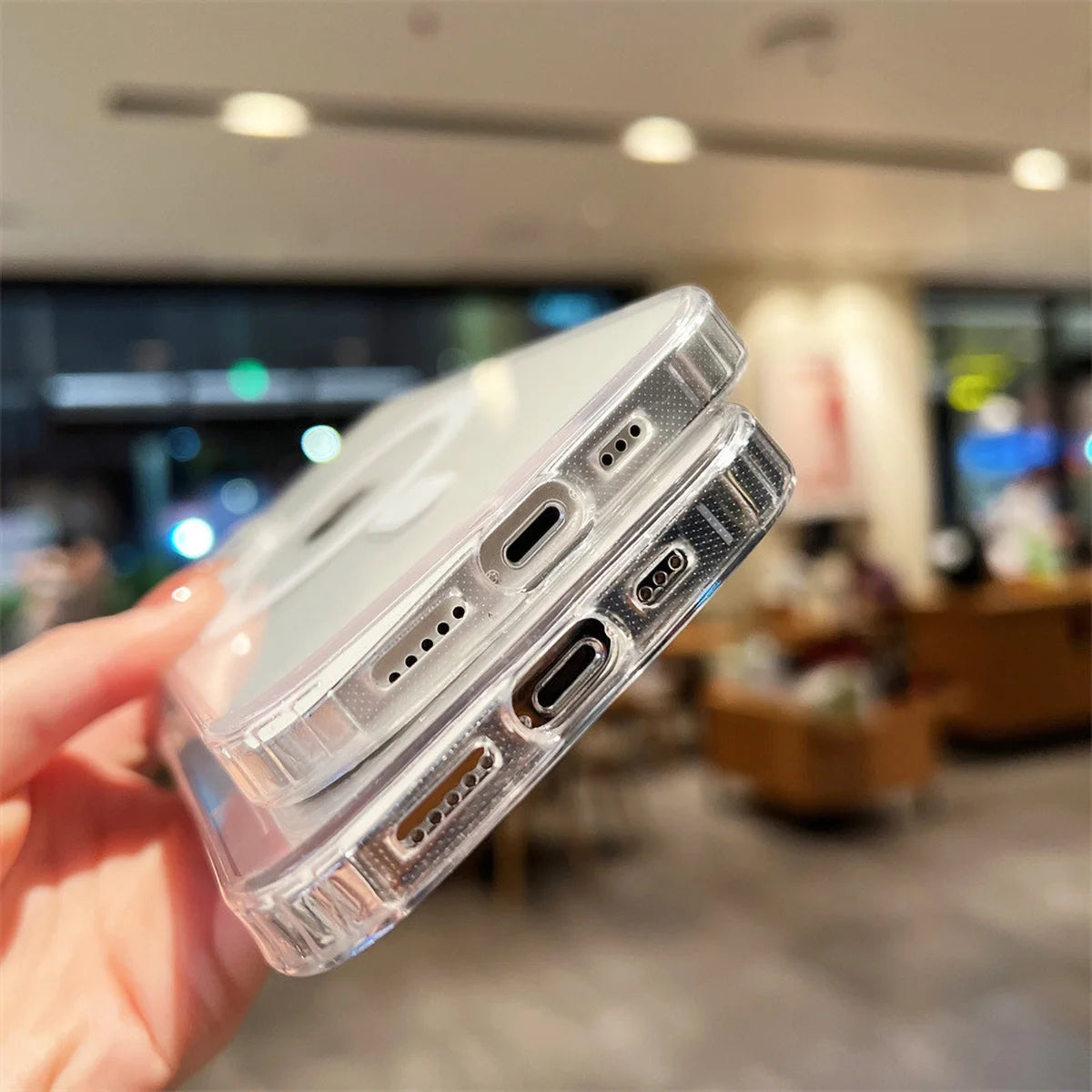 Magnetic Silicone iPhone Case - MagSafe Ready Shock-Proof Cover