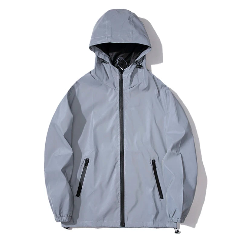 Night Reflective Windbreaker Jacket