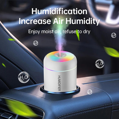 180ml Mini USB Aroma Humidifier - Ultrasonic Mist Diffuser