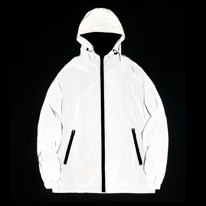 Night Reflective Windbreaker Jacket