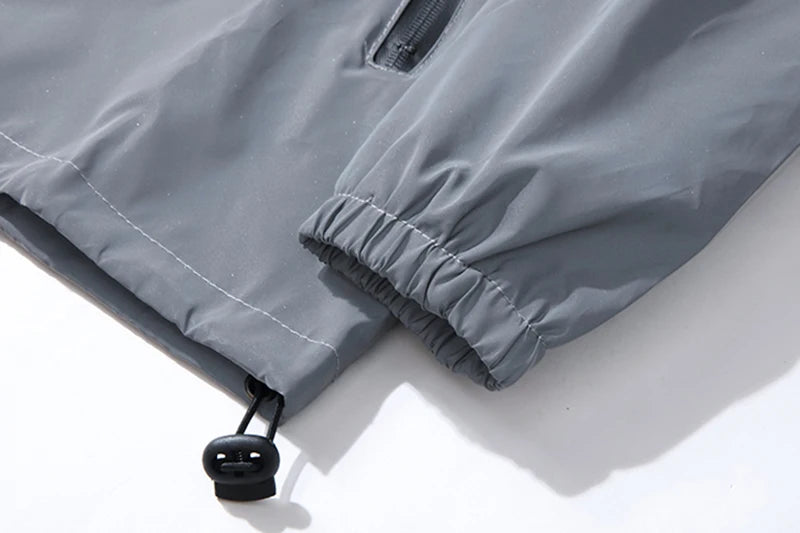 Night Reflective Windbreaker Jacket