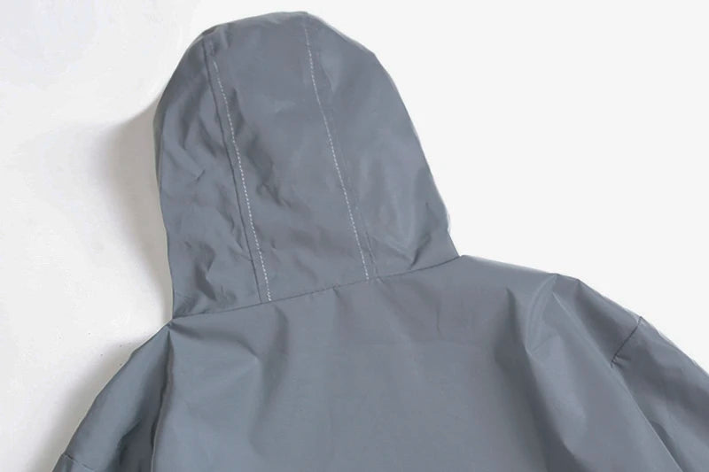 Night Reflective Windbreaker Jacket