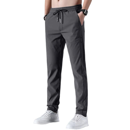 Men's Ice Silk Fast-Dry Stretch Casual Pants
