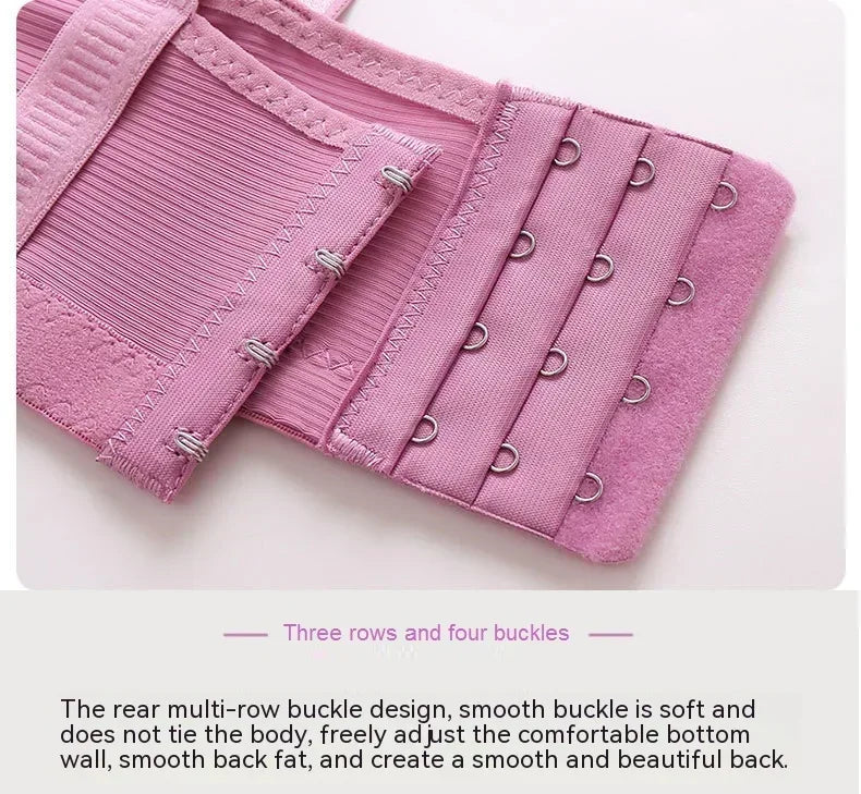 Gathered Lift Full-Cup Bra — Wire-Free Support
