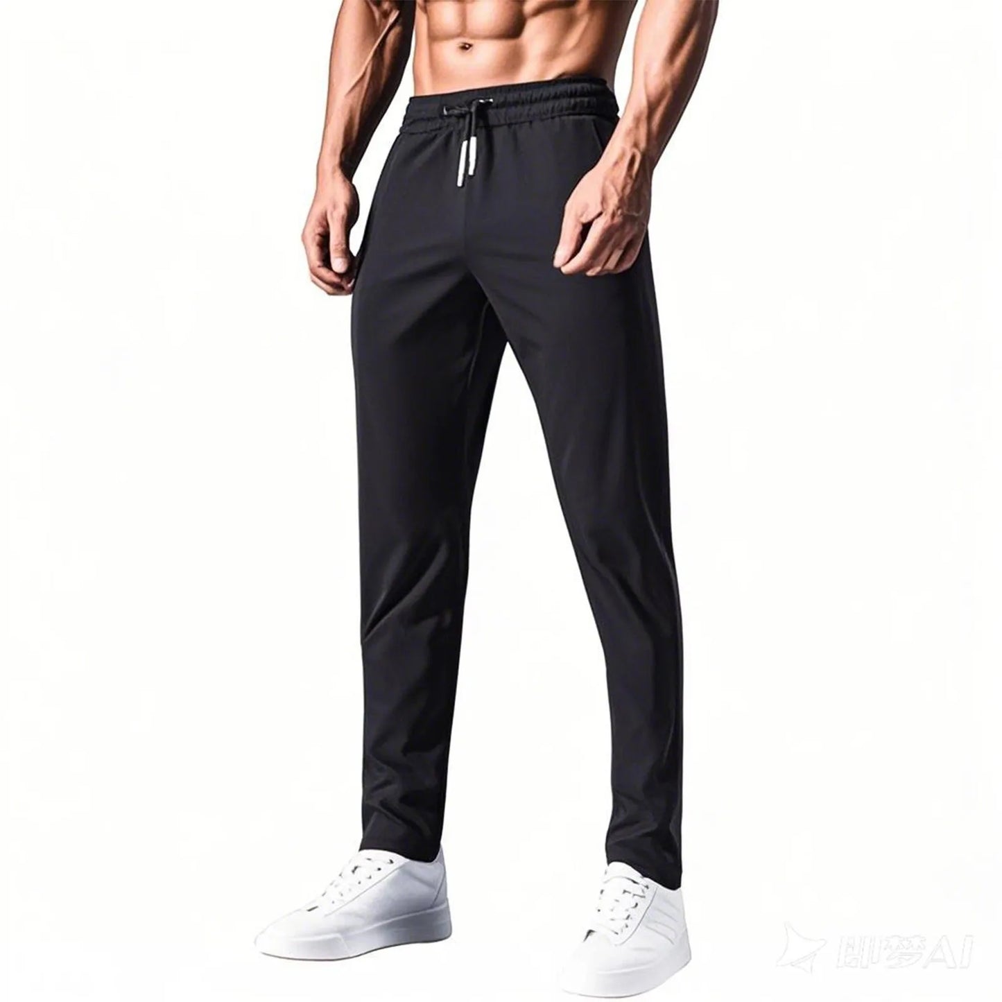 Men's Ice Silk Fast-Dry Stretch Casual Pants