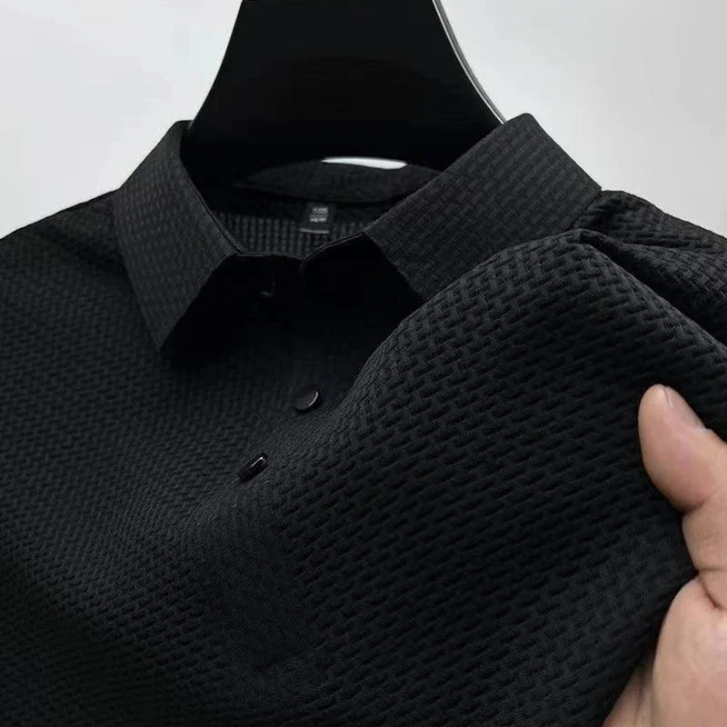 Men's Summer Polo Shirt - Elevate Your Casual Look with Breathable Comfort