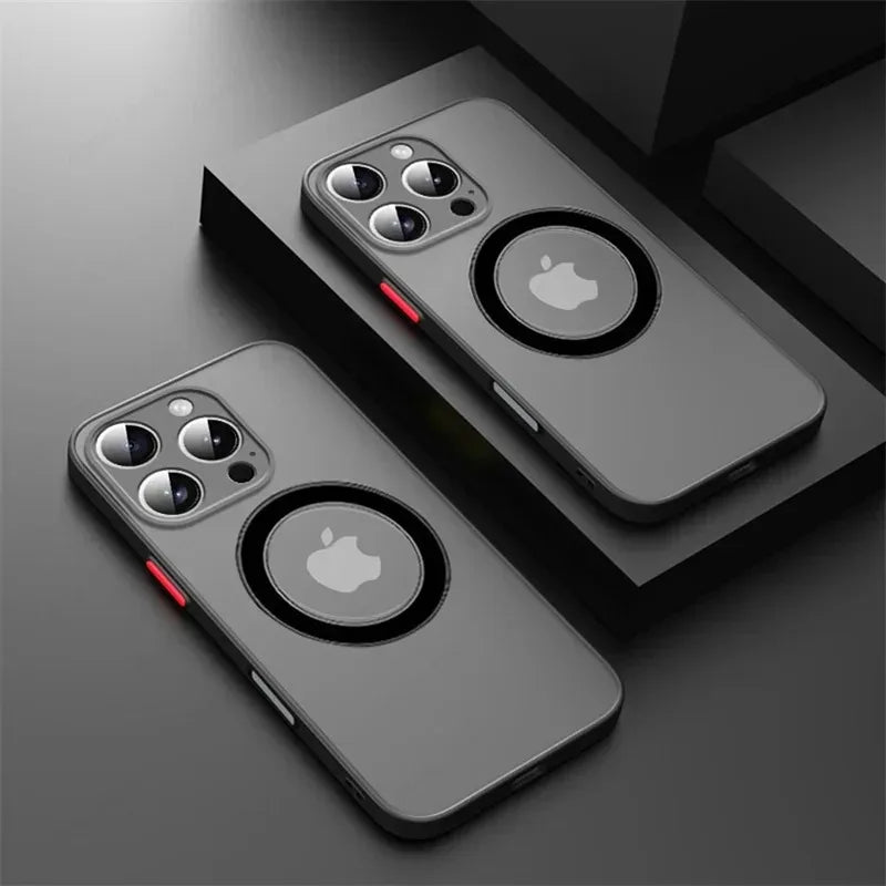 MagSafe Armor Matte iPhone Case - Dual-Layer Drop Protection