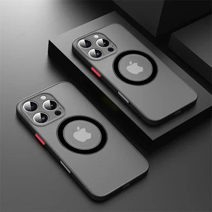 MagSafe Armor Matte iPhone Case - Dual-Layer Drop Protection