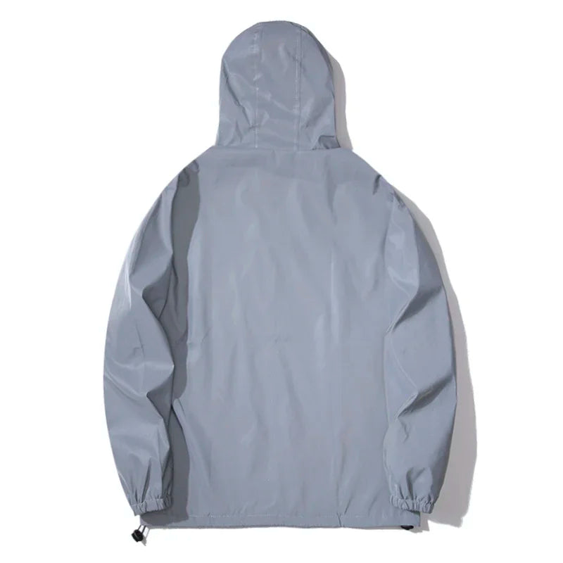 Night Reflective Windbreaker Jacket