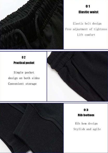 Men's Loose Fit Streetwear Jogger Trousers